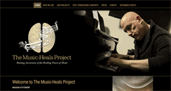 Desktop Screenshot of music-heals.com