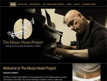 Tablet Screenshot of music-heals.com